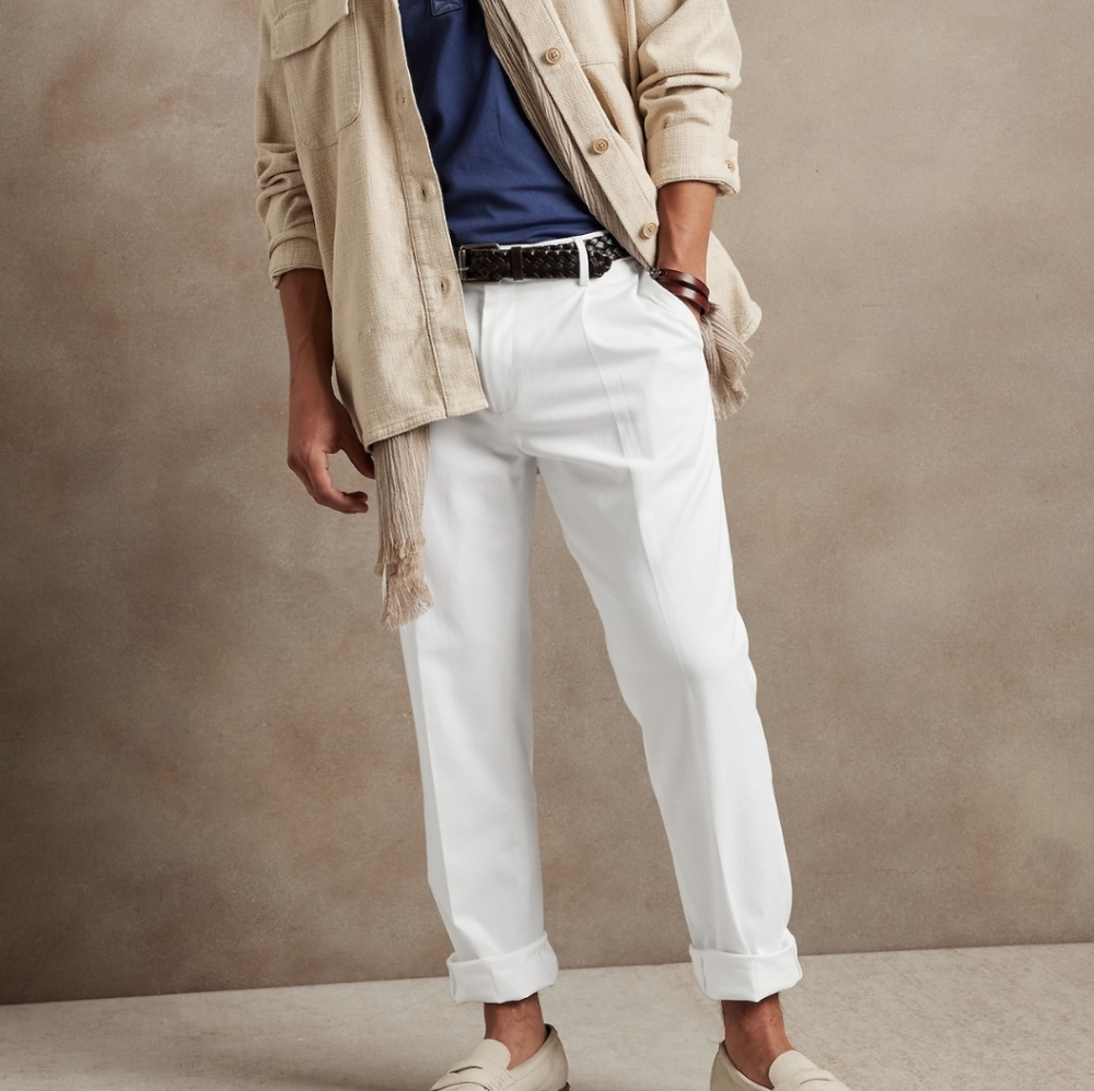Gorgeous Utilmate Pleated Chinos - Picture 1 of 7